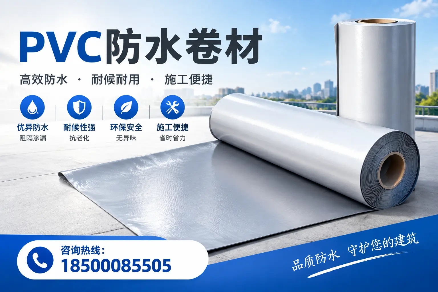 对比不同品牌PVC防水卷材的性价比,帮助河池用户选择
